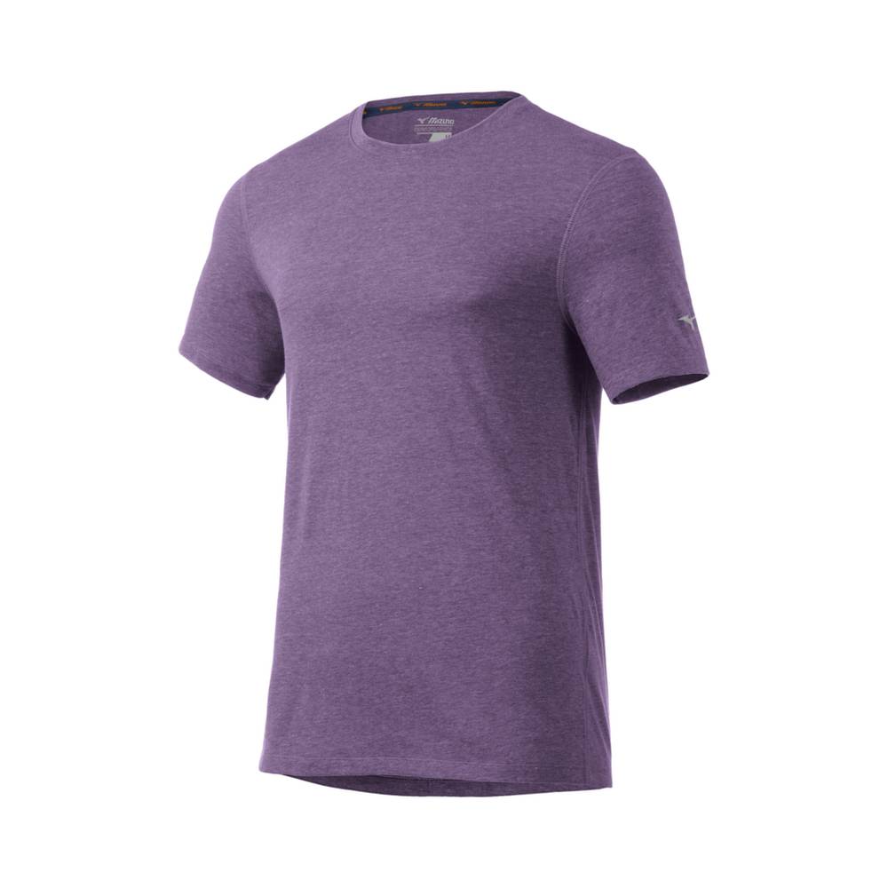 Camiseta Mizuno Inspire - Homem - Roxo - HJFNO5483